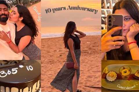 10 years Anniversary Celebration | 10 Gifts for him✨️ | Vlog | Jagruti Darekar