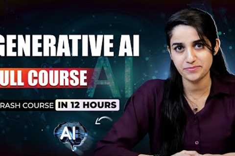 Generative AI Full Course (2026) | Gen AI Tutorial For Beginners FREE | Intellipaat