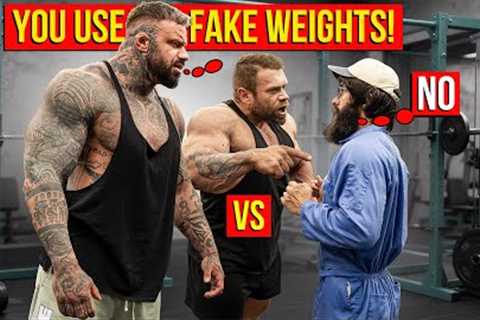 BODYBUILDERS VS CLEANER  | Anatoly GYM PRANK #53