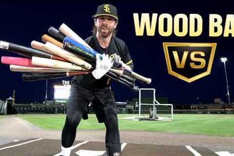 2025 WOOD BAT SHOWDOWN | Baseball Bat Bros