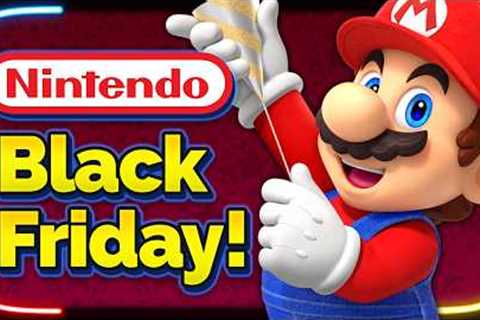 Nintendo Black Friday Deals! 50% Off MAJOR Switch Games!