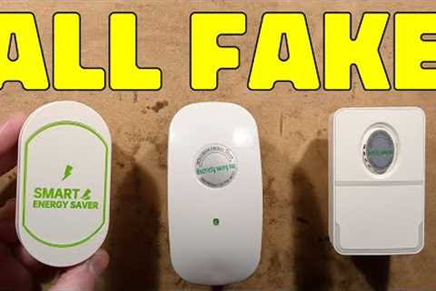 Inside three fake power saver plugs 2025