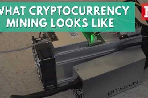 Cryptocurrency: This Is What Bitcoin Mining Looks Like