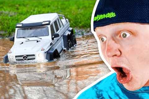 $1,000 RC 6x6 VS MEGA MUD PIT!