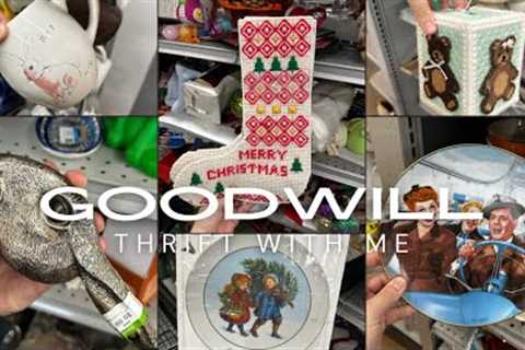 THRIFT WITH ME AT GOODWILL | VINTAGE HOME DECOR AND HIDDEN TREASURES #thriftwithme #goodwill #thrift