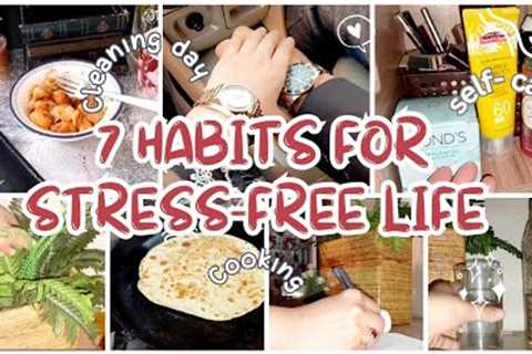 7 Habits for a Stress-Free Life (That ACTUALLY Work!)