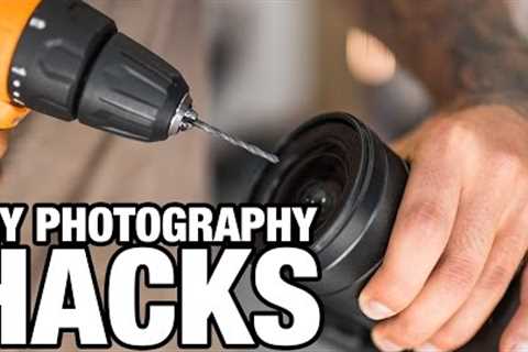 5 GENIUS PHOTOGRAPHY HACKS 📷 DO IT YOURSELF
