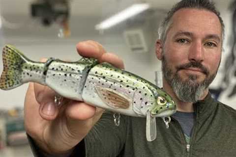 How to make a Rainbow Trout Wake Bait