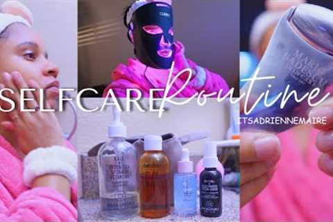 Evening skincare routine for acne oily sensitive skin