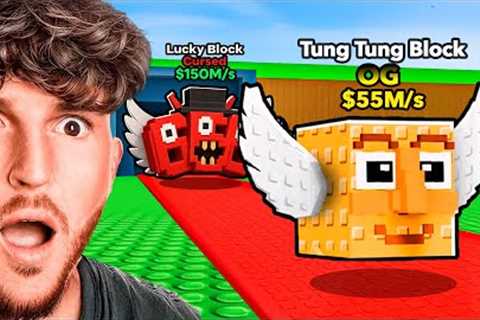 Opening BANNED LUCKY BLOCKS in Steal a Brainrot..