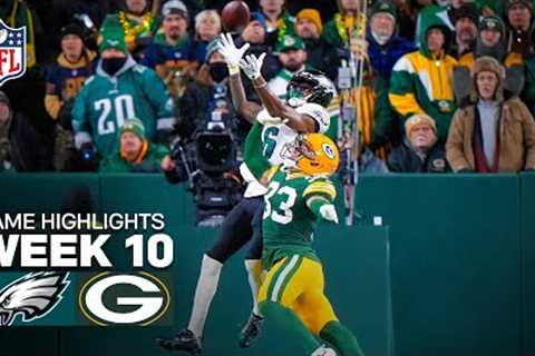 Philadelphia Eagles vs Green Bay Packers Game Highlights | 2025 NFL Season Week 10