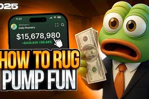 How to Rug Pump Fun in 2025 | Best Rug Pull Strategy For Solana Memecoins | Bundler and Volume Bot