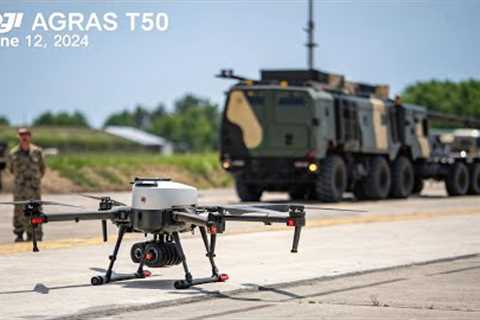 DJI AGRAS T50 — The Farming Drone That’s Changing Agriculture Forever!   Next-Gen Power 2024”