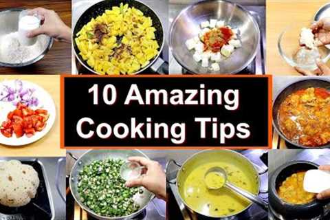 १० कुकिंग टिप्स जो आपने पहले नहीं सुना होगा | 10 Amazing Cooking Hacks | KabitasKitchen