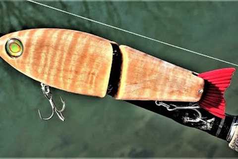 Tiger Maple SwimBait | One Day Build to Catch