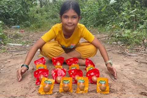 Part 90 Survival Skills SMART Ideas and USEFUL in Forest With Single Mom  Jungle Life