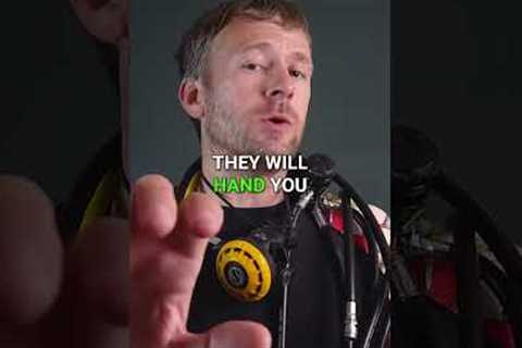 Scuba Diving Air Emergency: Don't Grab Their Regulator! #shorts