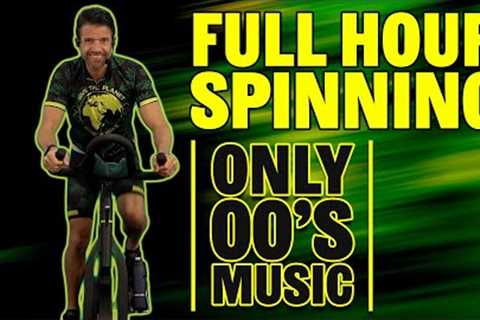 Burn 800 Calories In This Challenging Indoor Cycling Class; Let's Move Spinning #35
