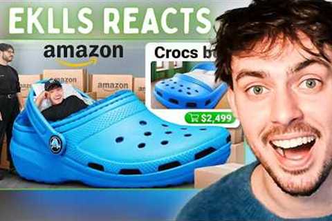 Testing 100 Weird Amazon Products (Reaction)