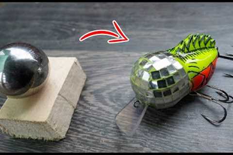 Transform Your Fishing Game: Custom Disco Ball Lure Tutorial
