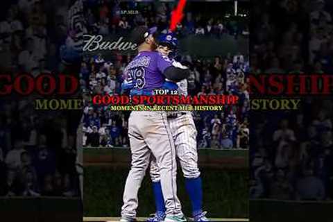 Top 12 Good Sportsmanship Moments in MLB History | Part 1