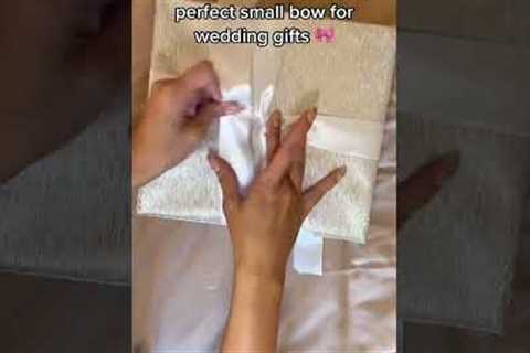 #shorts How to Wrap a wedding Present 💕