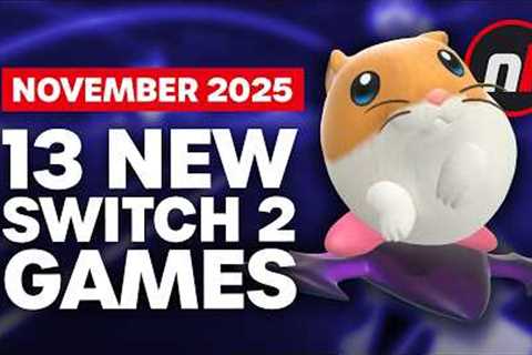 13 Exciting New Games Coming to Nintendo Switch 1 & 2 - November 2025