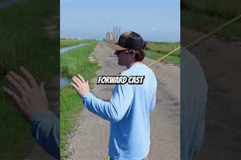 How to cast a fly rod in 2 steps... #flyfishing