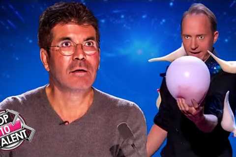 10 MIND BLOWING Magicians On Britain's Got Talent!