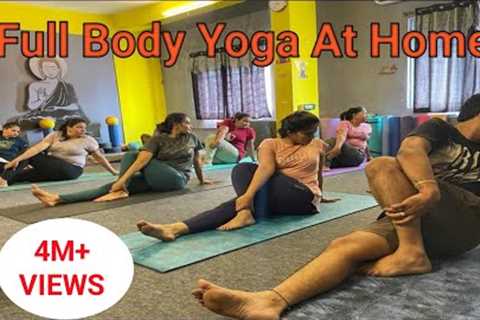 Full Body Yoga At Home |  Complete Body Yoga Workout | Ghar Par Yoga🧘