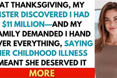 At Thanksgiving, My Sister Discovered I Had $11M—And My Family Asked Why I Let Them “Suffer”