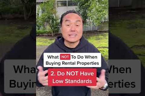 What NOT To Do When Buying Rental Properties 🏠❌