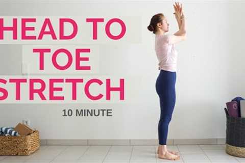 10 min STANDING FULL BODY STRETCH | Standing Yoga Without Mat