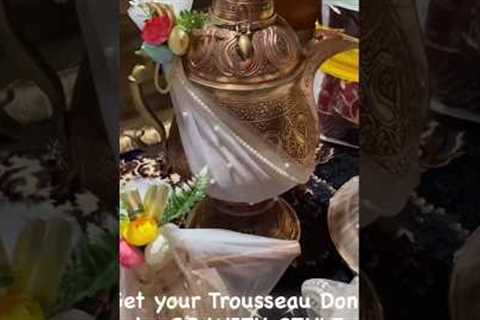 New kashmiri bridal gift 🎁 packing style # Kashmiri dulhan k wedding gifts#ytshorts