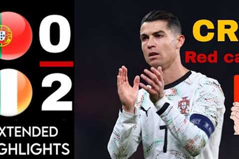 Portugal vs Ireland Highlights &amp; All Goals • World Cup Qualifiers 2026 cristiano ronaldo Red..