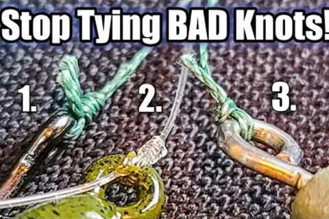 The Three BEST Fishing Knots for Beginners (FAST, STRONG, and EASY)