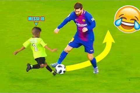FUNNY KIDS IN FOOTBALL - FAILS, SKILLS &amp; GOALS