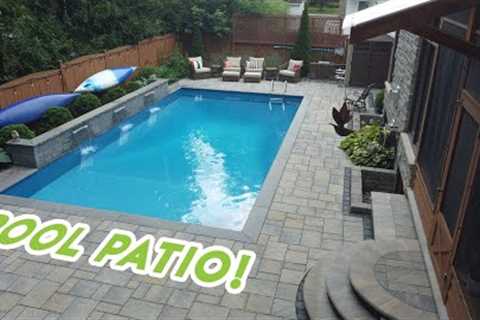 Pool Patio Transformation by Rivermist Landscape