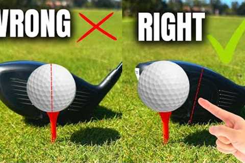This is Why I NEVER Start with the Club Behind the Golf Ball
