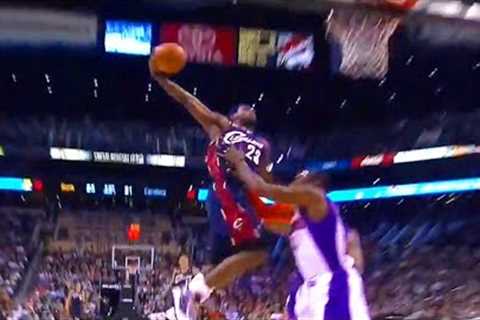 40 LeBron James Tomahawk Dunks But Each One Gets More VIOLENT
