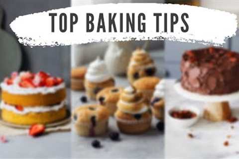 Baking Tips for Beginners | Baking Tips &amp; Tricks | Tips to make a perfect cake | Bake with..