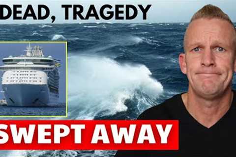 ⚠️CRUISE NEWS: Massive Wave Sweeps Passengers Into the Sea!