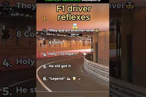 Ranking The Best Fastest Reflexes Moments