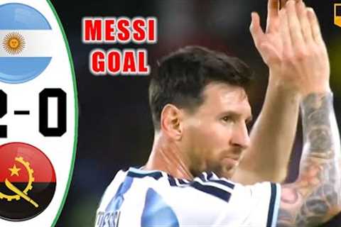Argentina vs Angola 2-0 All Goals &amp; Highlights 2025