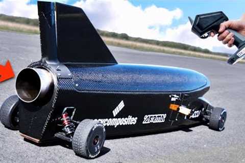 RC Car WORLD SPEED Record Attempt!