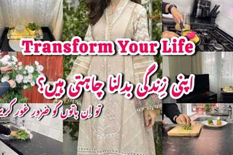 Transform Your Life As A Housewive/ Homemaker | Pakistani Mom uk || Khaadi Winter dress