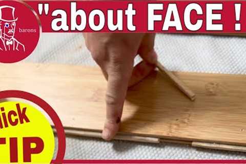 Change Direction Installing Hardwood Floor |  Floor Spline to Reverse Direction