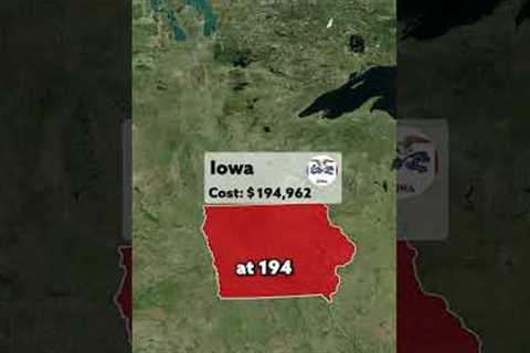 Cheapest States To Buy a Home #shorts #housingmarket #usa #salary #democrat #republican