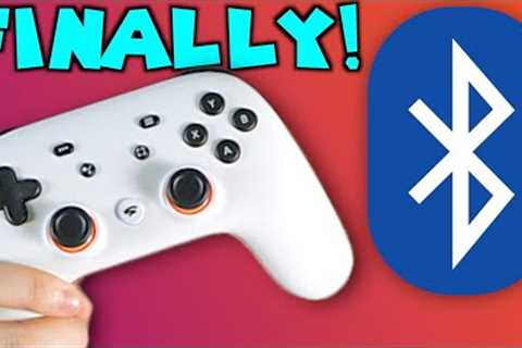 Google Finally FIXED the Stadia Controller! 🎮 - Bluetooth Mode Update! | ChaseYama