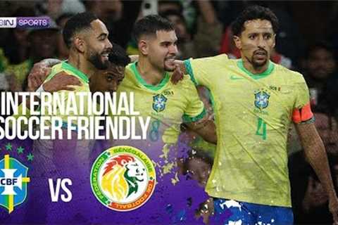 Brazil vs Senegal | International Soccer Friendly HIGHLIGHTS | beIN SPORTS USA | 11/15/2025